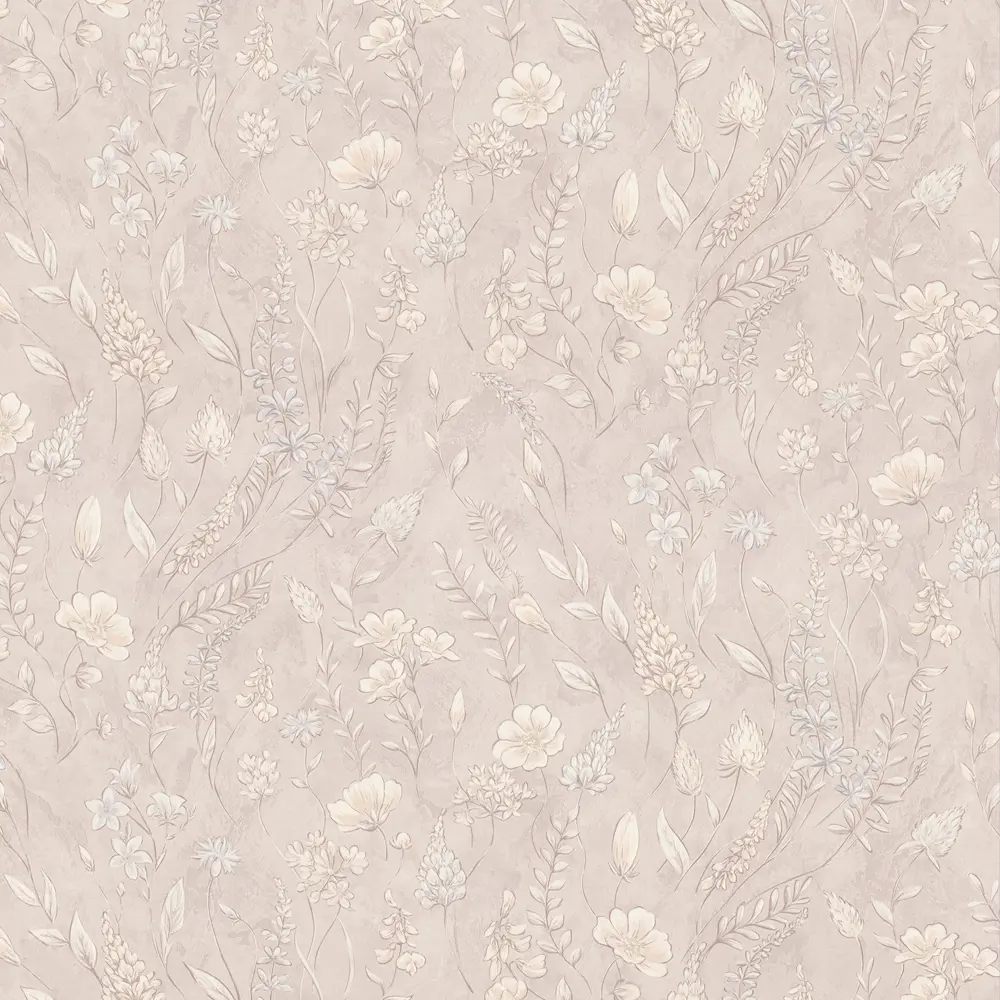Обои флизелиновые Euro Decor Meadow бежевые 1.06 м ED7326-01 89441563 STLM-2177948