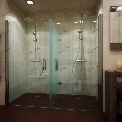 Душевая кабина 90x160 GK-103S стекло прозрачное GUTEWETTER LUX SQUARE 90X160GK103S