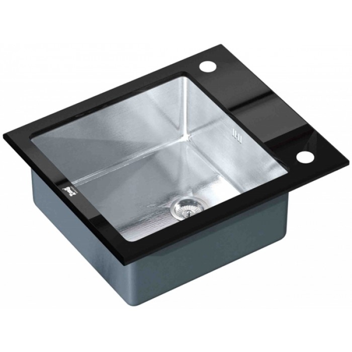 Zorg GL 6051 Black Мойка кухонная прямоугольная Zorg  - Вид №1