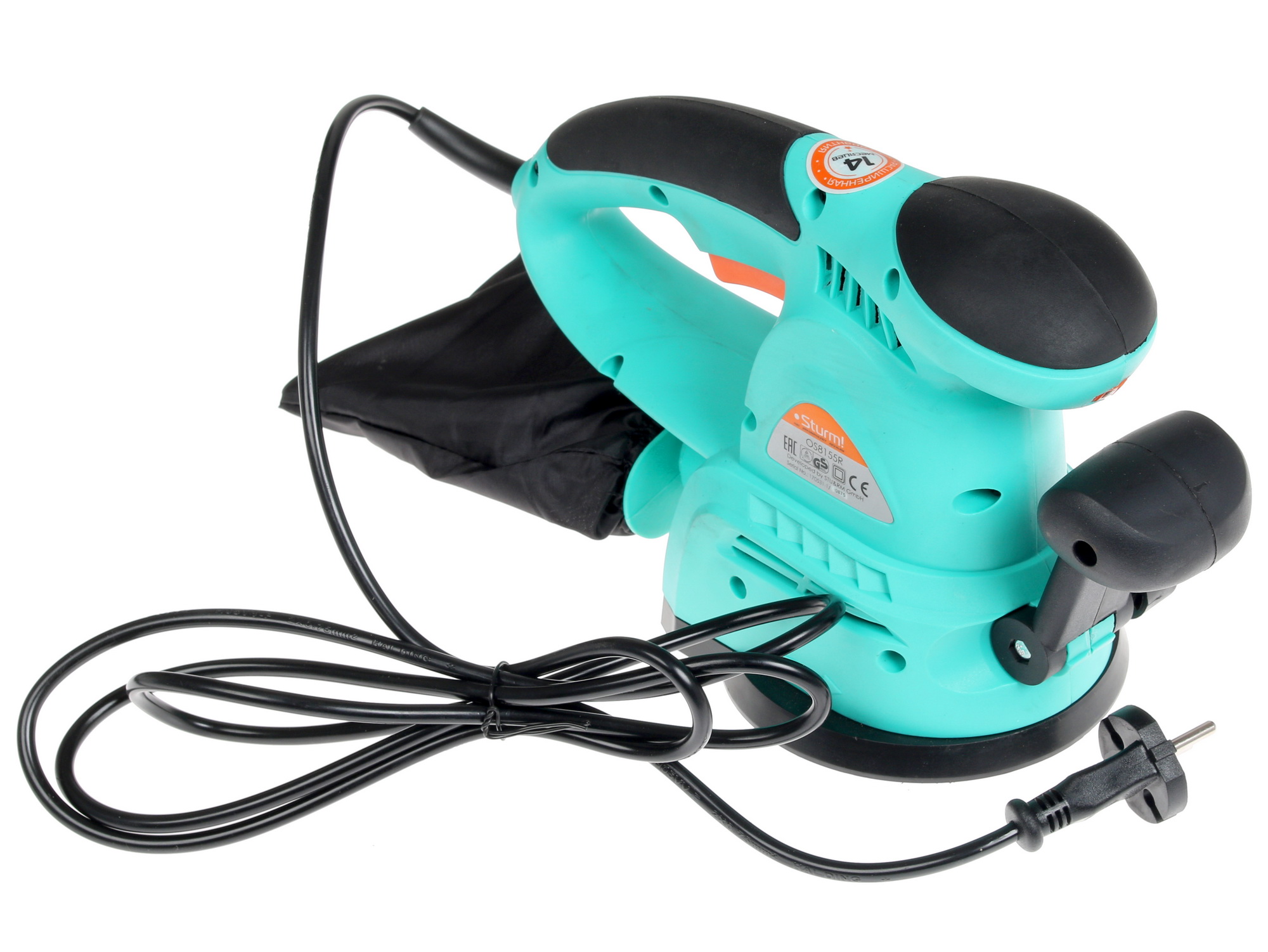 Эксцентриковая шлифмашинка Sturm! OS8155R 1086091 STDN-0012173 - Вид №5