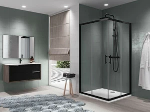 NOVELLINI Душевой уголок угловой с раздвижной дверцей Zephyros