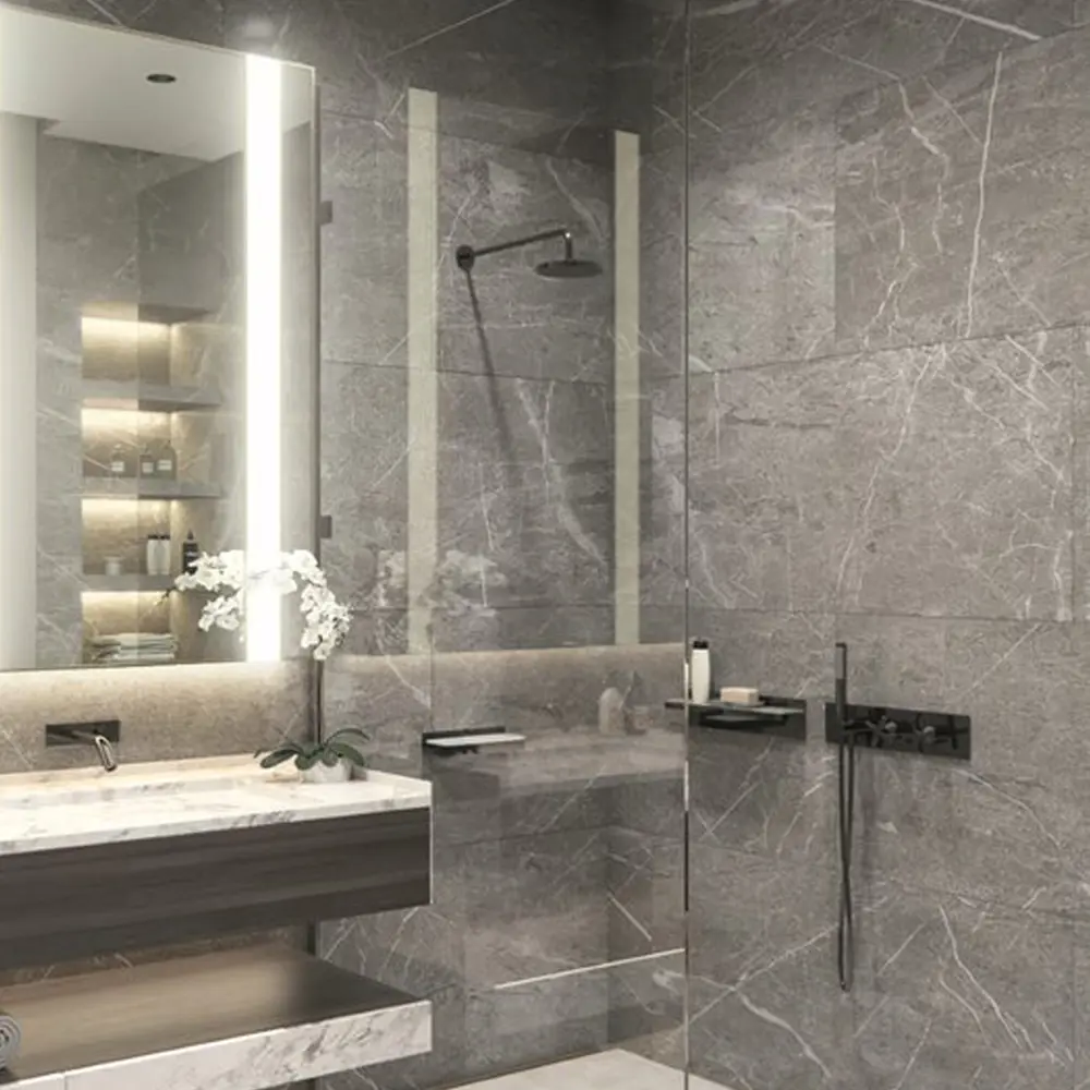 Керамогранит Estima Melody МО103 60x120 см под мрамор для интерьера и фасада 82662984 Marmulla STLM-0033202