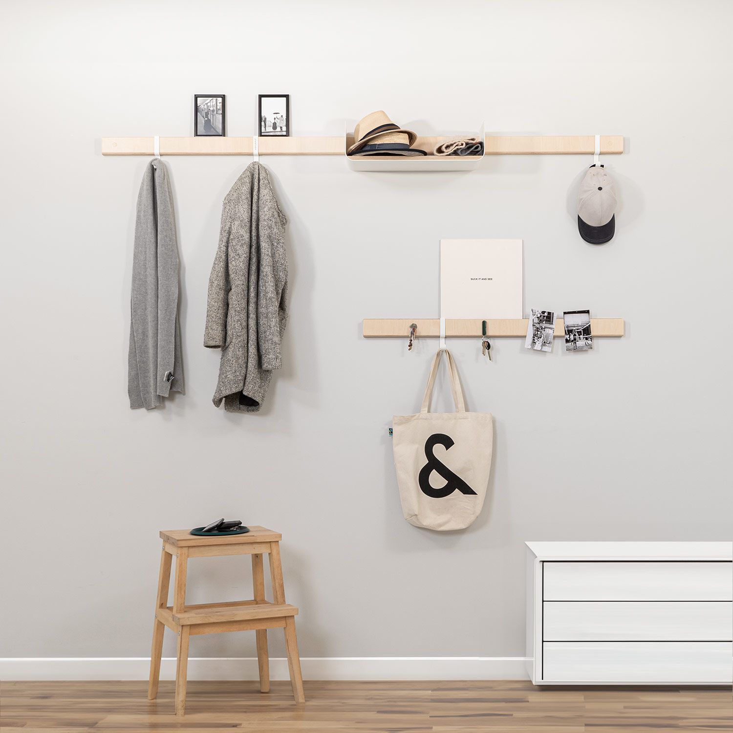 Деревянная настенная вешалка Variand Furniture E04 ARCH-00058297 - Вид №2