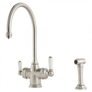 1737 Polaris 3-в-1 водопроводный кран с мгновенной подачей горячей воды и ополаскиванием Traditional Perrinandrowe