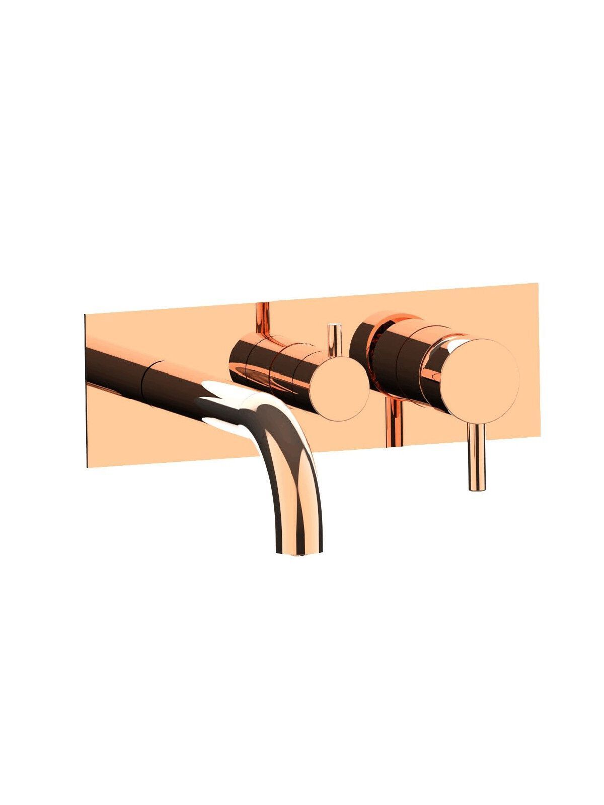 Однорычажный настенный смеситель для ванны с плитой Rubinetterie Frattini отдельная эстетика ARCH-00089970 - Вид №36