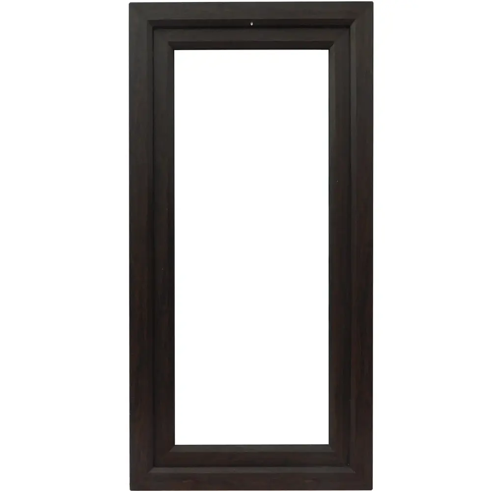 Окно пластиковое ПВХ Deceuninck одностворчатое 1170x600 мм (ВxШ) правое однокамерный стеклопакет белый/темный дуб STLM-2028281 - Вид №2