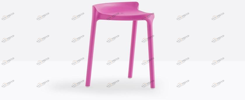 Pedrali Низкий штабелируемый табурет Happy sun-id-1506328