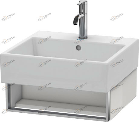 VA602402222 Тумбочка подвесная Vero Air #VA6024 484 x 431 мм Белый глянцевый декор Duravit