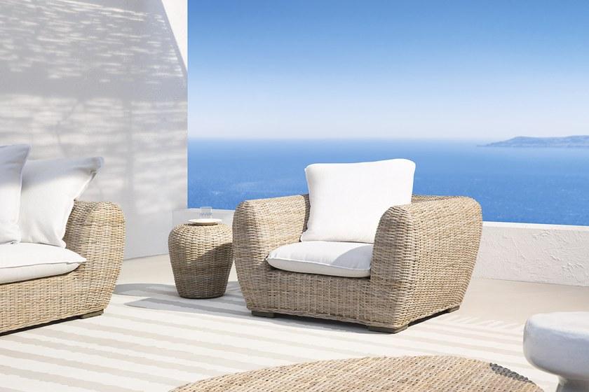 Gervasoni Приставной столик из ротанга Inout sun-id-1487798 - Вид №2