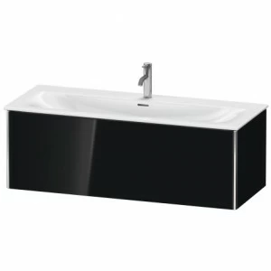 XS422604040 Тумбочка подвесная XSquare #XS4226 1210 x 478 мм Черный глянцевый лак