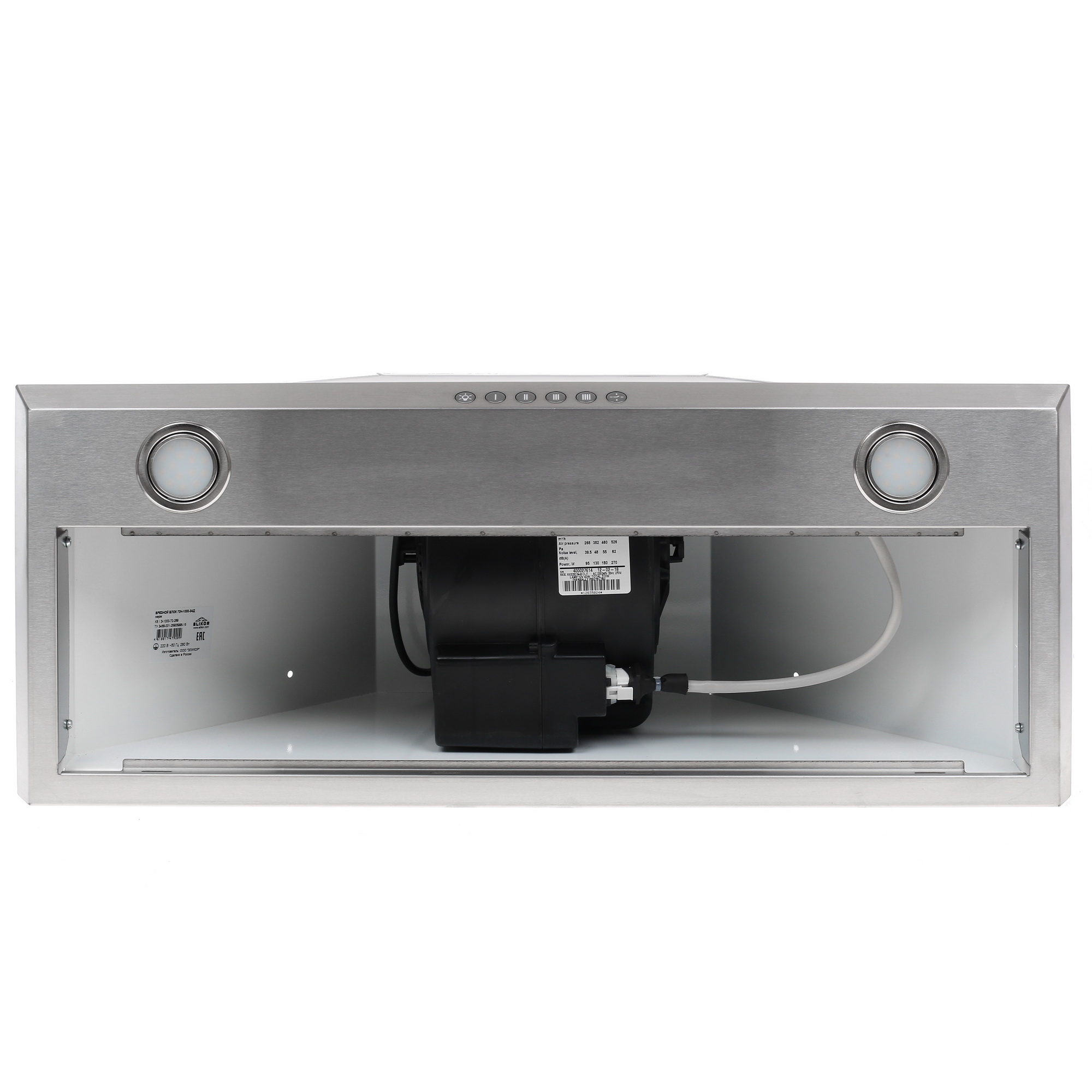 1183414 Вытяжка полновстраиваемая ELIKOR Врезной блок 72Н-1000-Э4Д серый STDN-0003829 - Вид №6