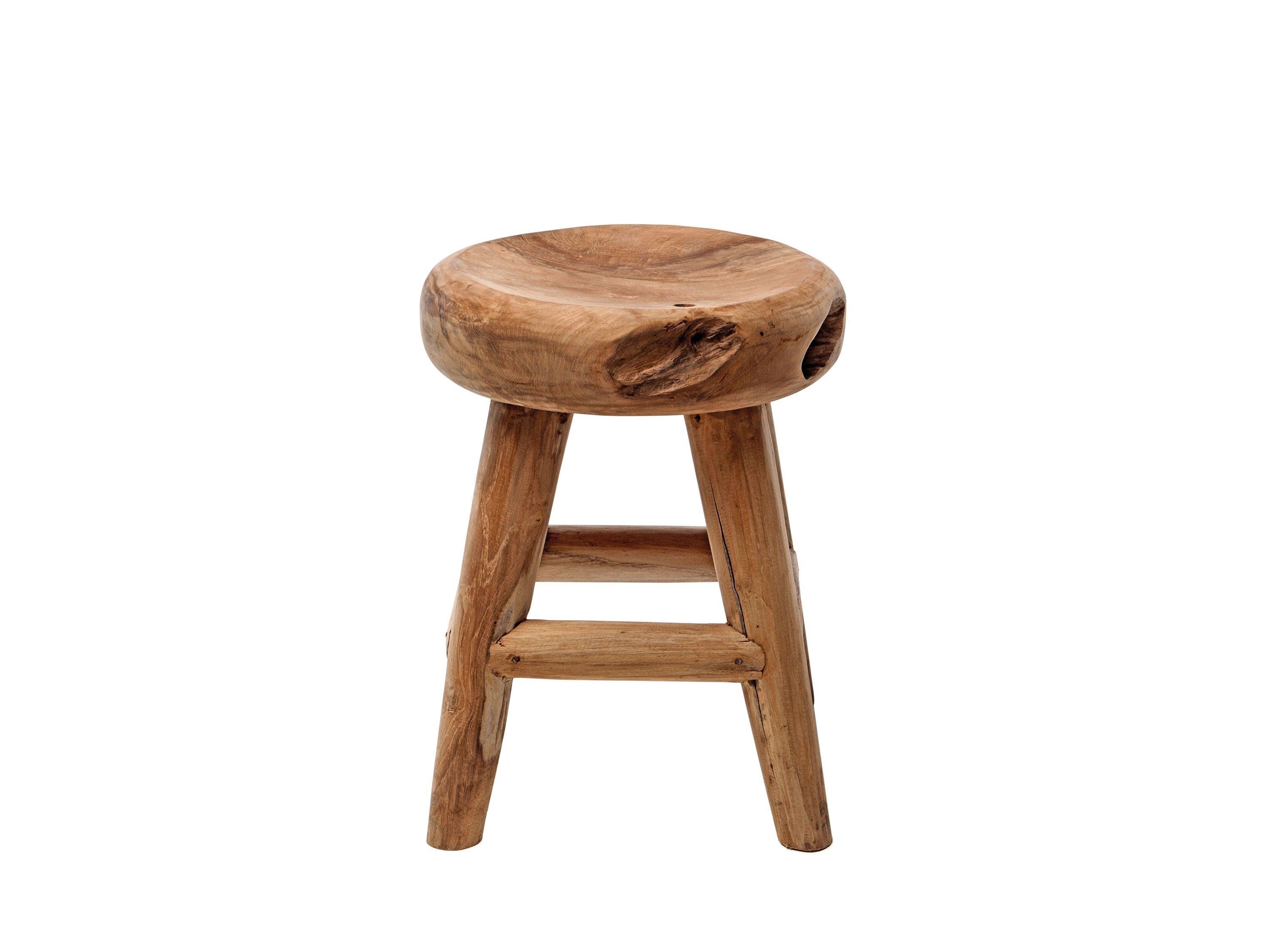 Низкий садовый стул из тикового дерева Il Giardino di Legno корень ARCH-00134801 - Вид №1