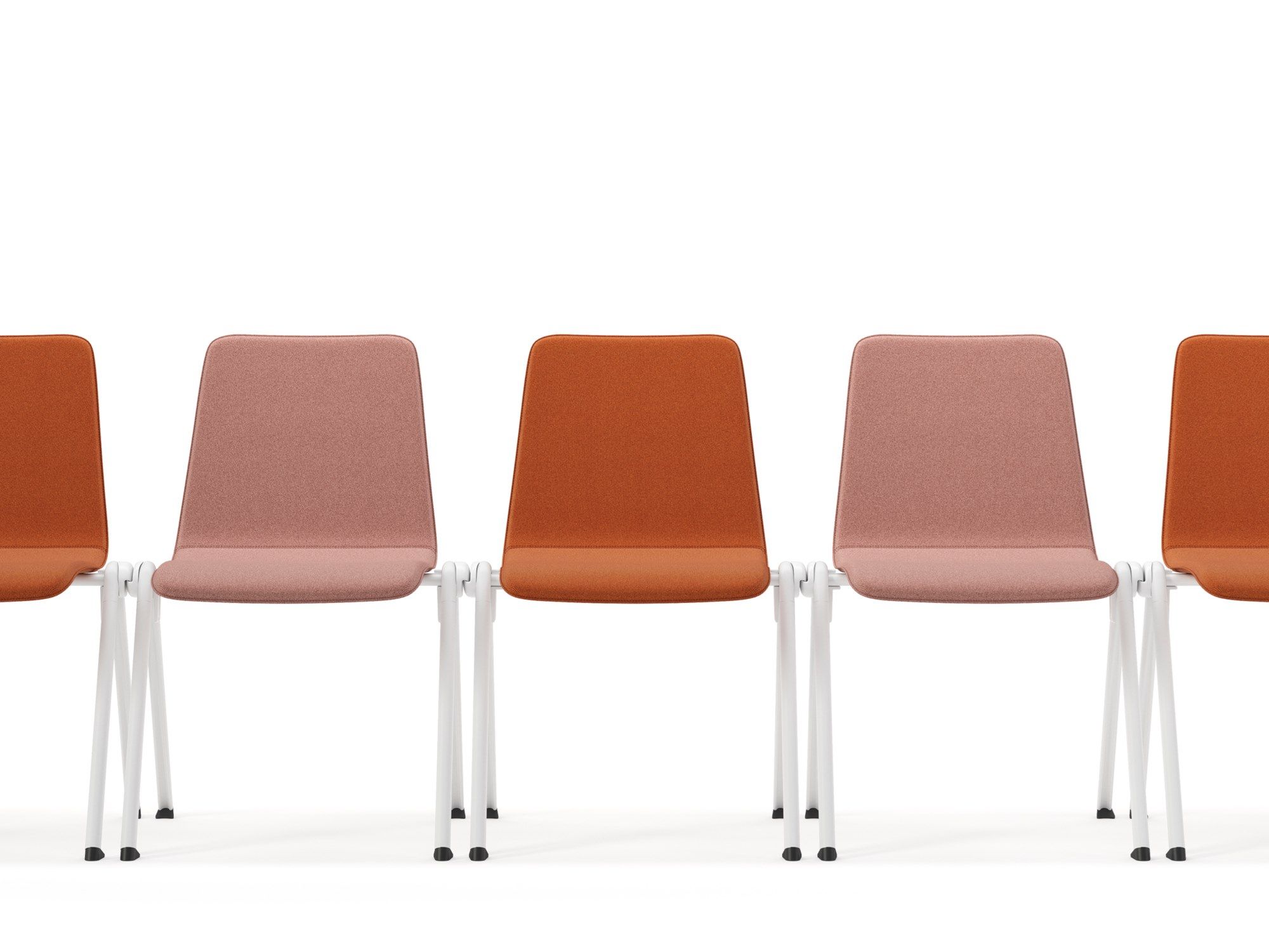 Штабелируемый тканевый мягкий стул для конференций SITLOSOPHY® Lagom ARCH-00152087 - Вид №2