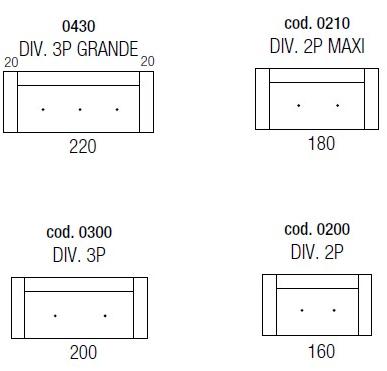 Egoitaliano Диван из эластичной ткани Yuki sun-id-1395624 - Вид №8