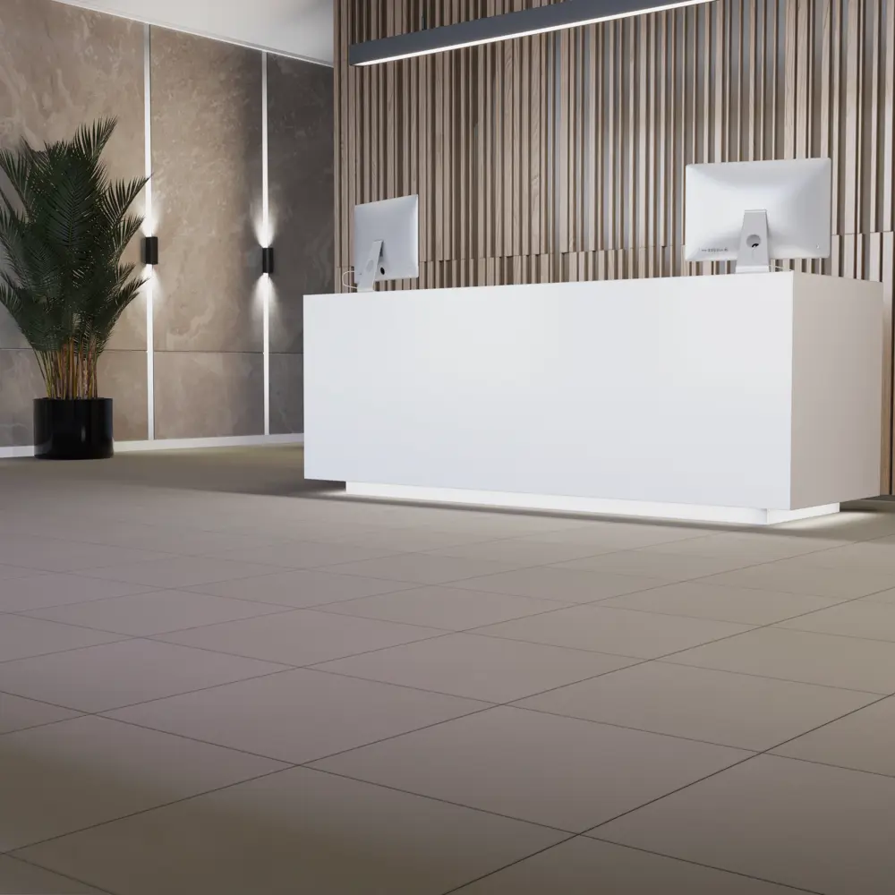 Керамогранит ECOGRES EM03 серый 60×60 см для стен и фасадов 83882066