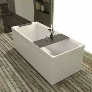 Ванна Hydro Air Novellini DIVA с набортным смесителем и боковыми панелями