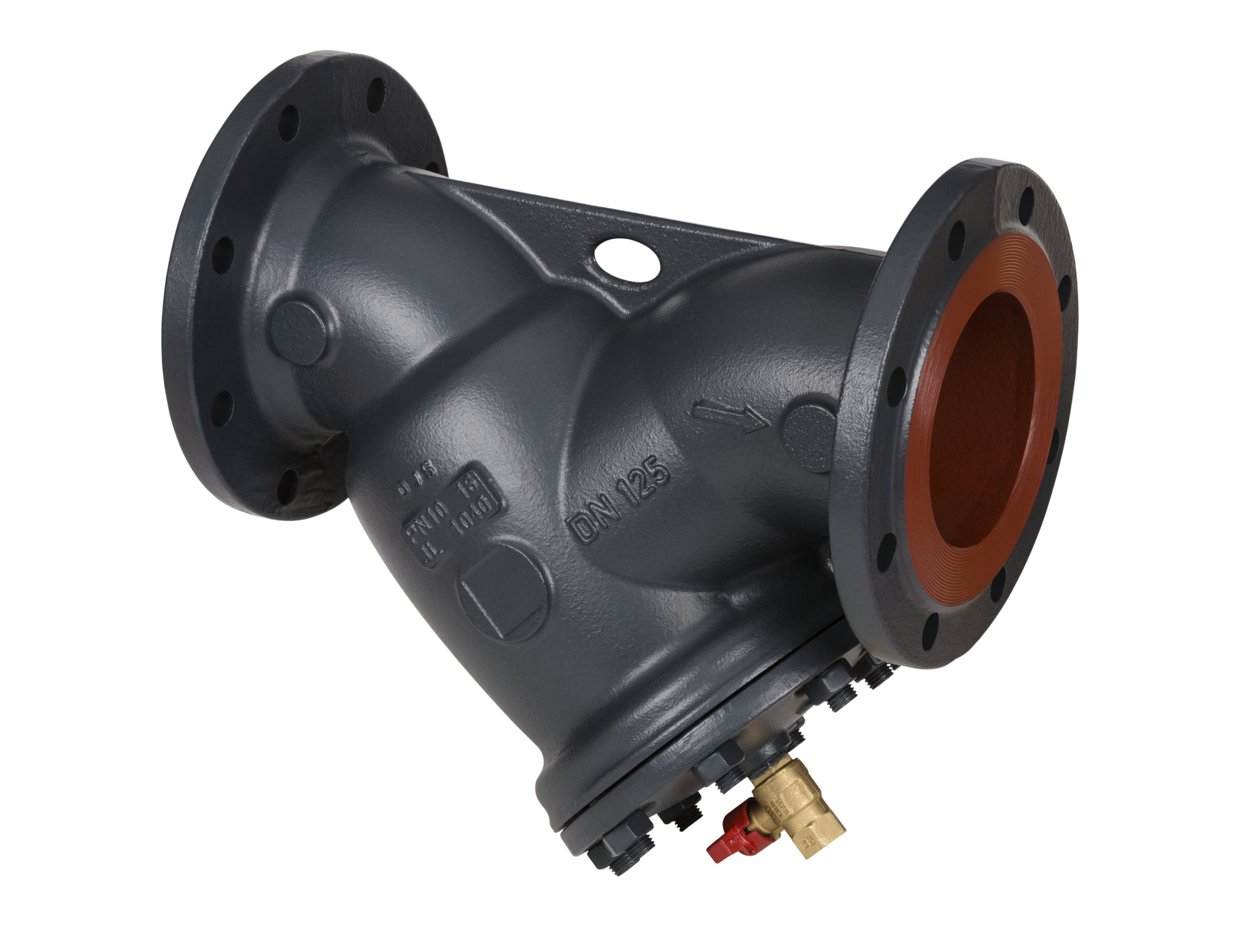 Danfoss Фильтр сетчатый FVF Фильтр сетчатый FVF Ру25 Ду150 с пробкой 065B7780  - Вид №15