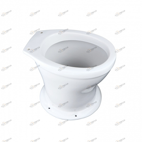 1015158 Приставной унитаз напольный Белый Лобненский Стройфарфор  Россия 