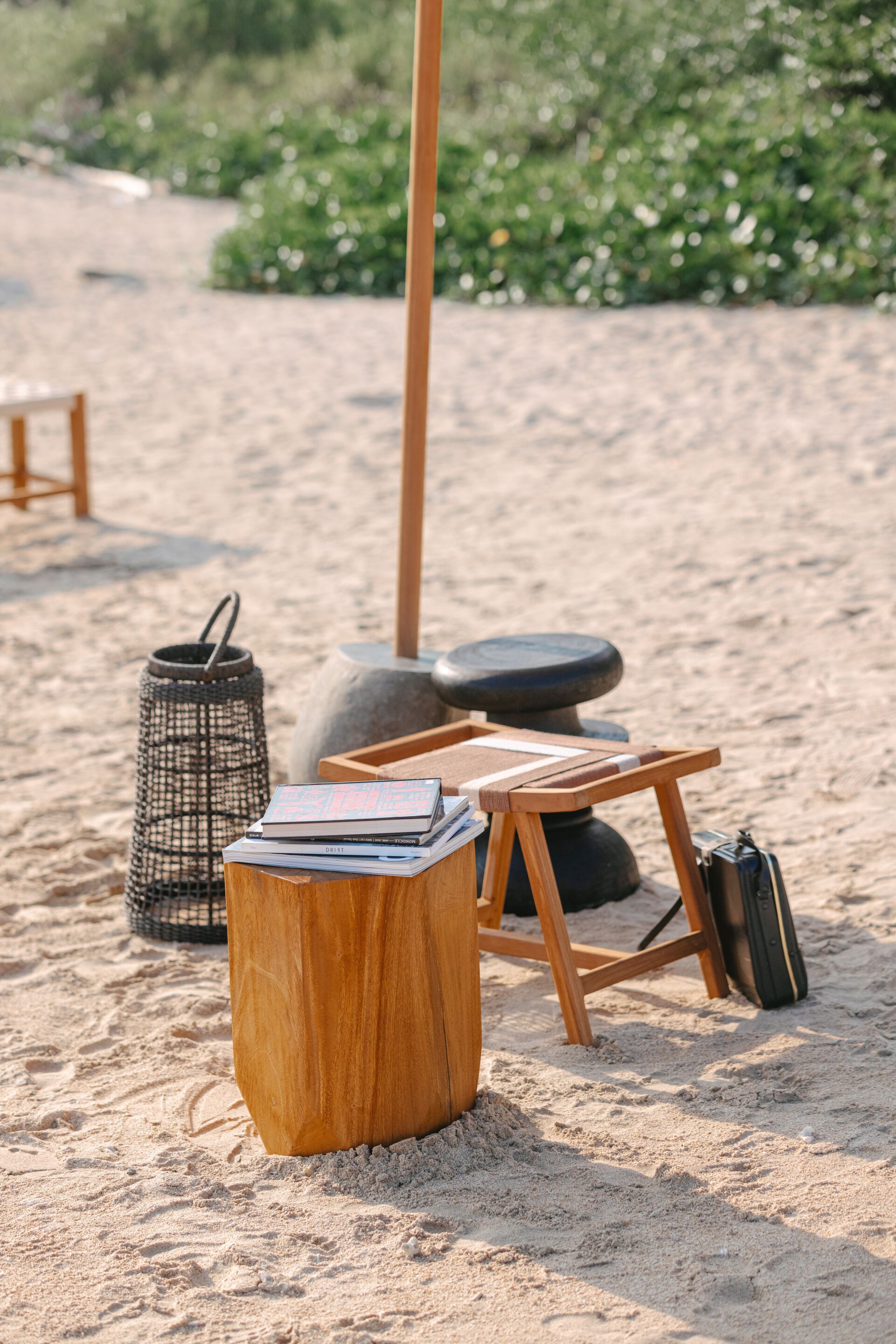 Низкий стул / деревянный шестиугольный садовый стол от Suar cbdesign деревенский стул ARCH-00118774 - Вид №6