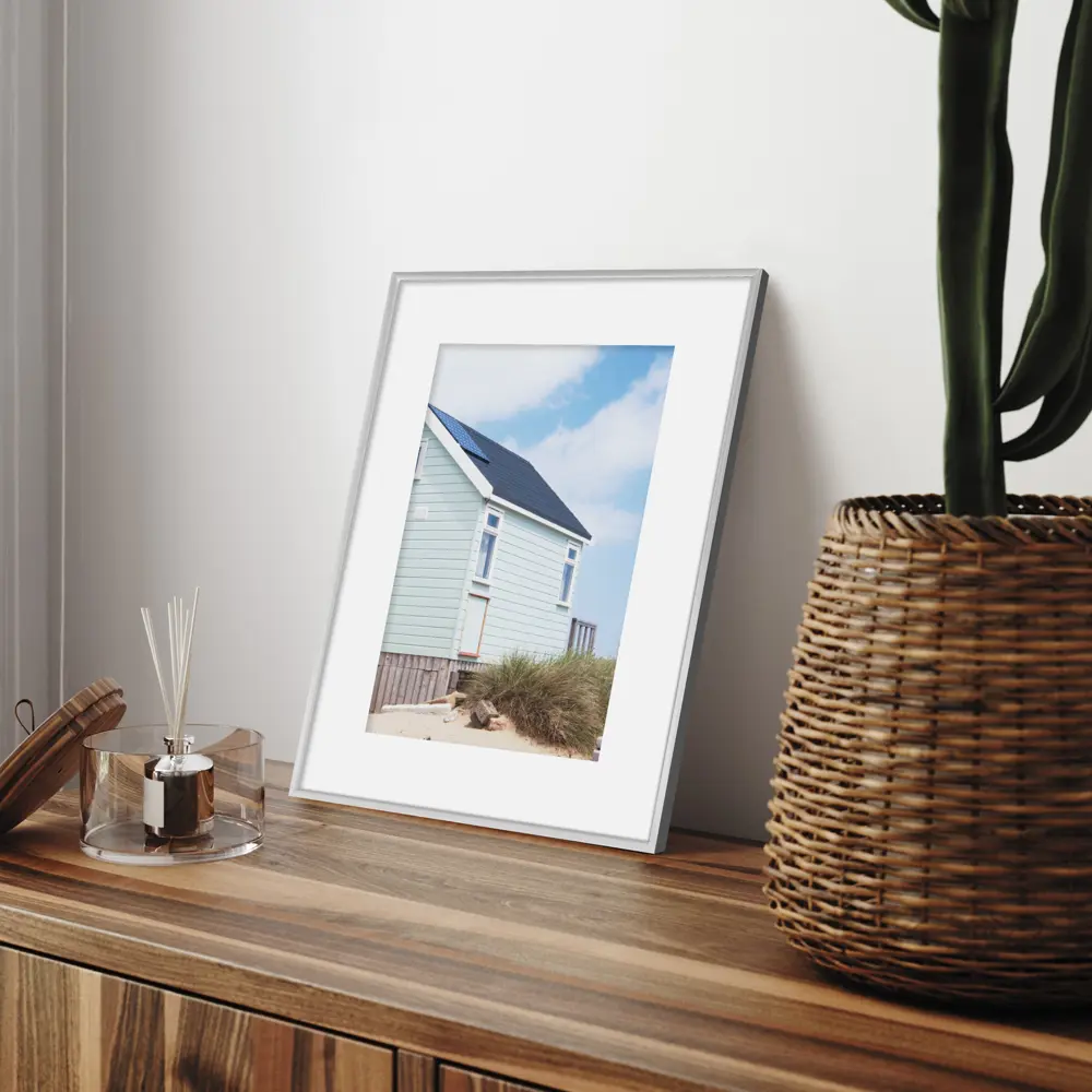 Фоторамка Kreaforta Lila серебристая 40×50 см для интерьера 89398525 STLM-1582731 - Вид №1