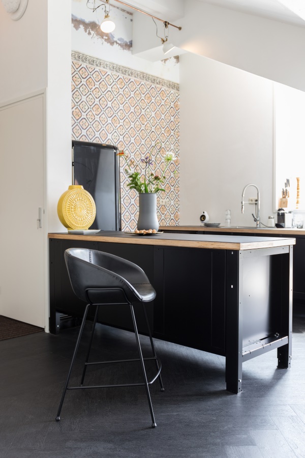 Табурет высокий Feston серый Zuiver 1500063 - Вид №1