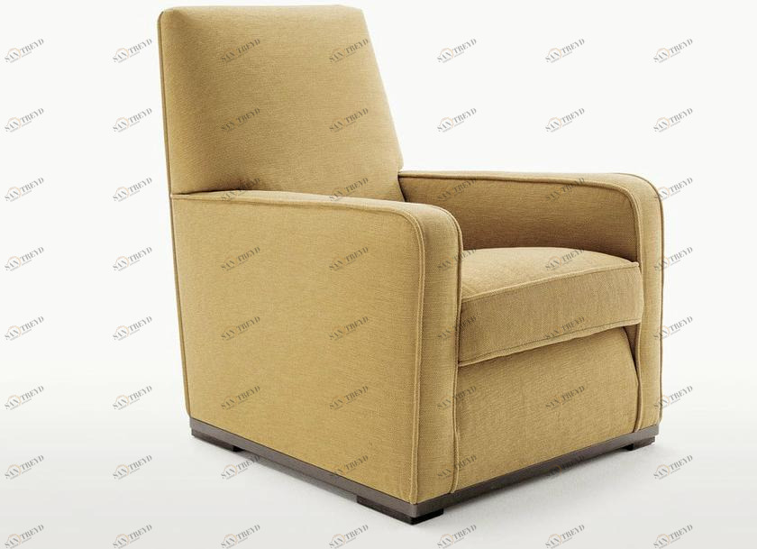 Maxalto Кресло с обивкой из ткани с подлокотниками Imprimatur sun-id-1379253