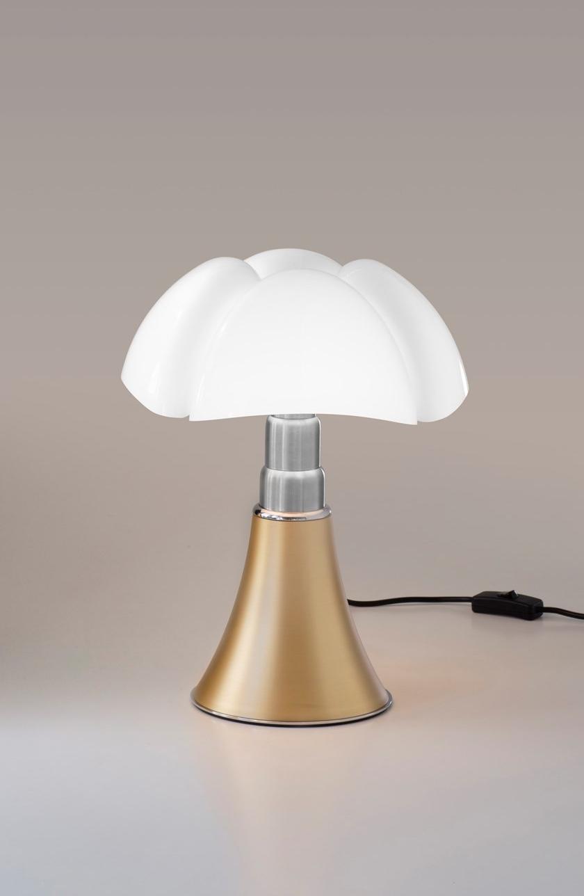 Martinelli Luce Настольная лампа из стали с абажуром из метакрилата Pipistrello 620/j - Вид №3