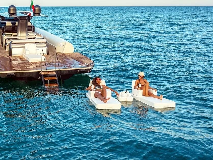 Trona Плавающий шезлонг из экокожи Yacht club sun-id-1457226 - Вид №8