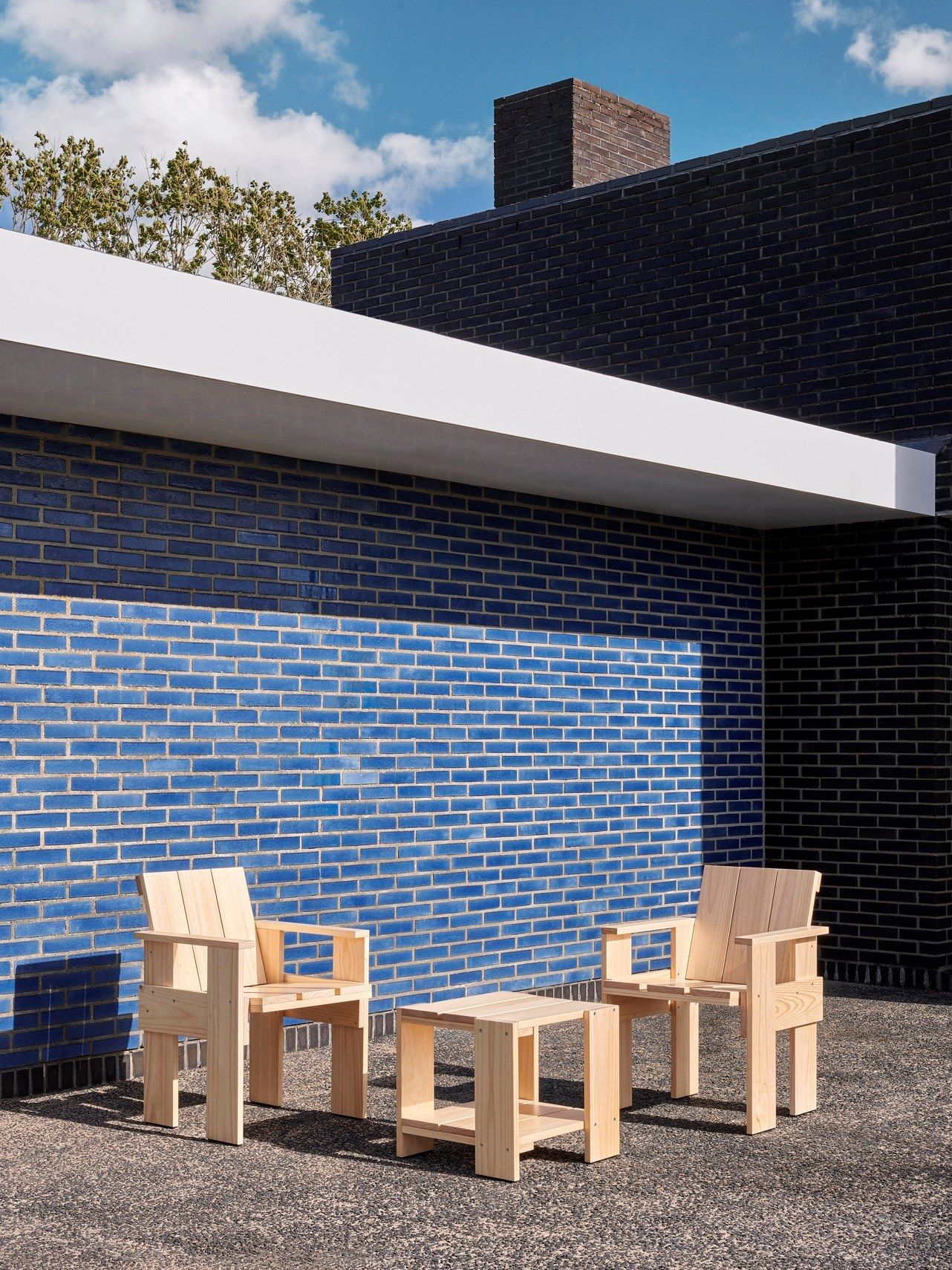 Квадратный Сосновый садовый столик Hay ящик ARCH-00132417 - Вид №1