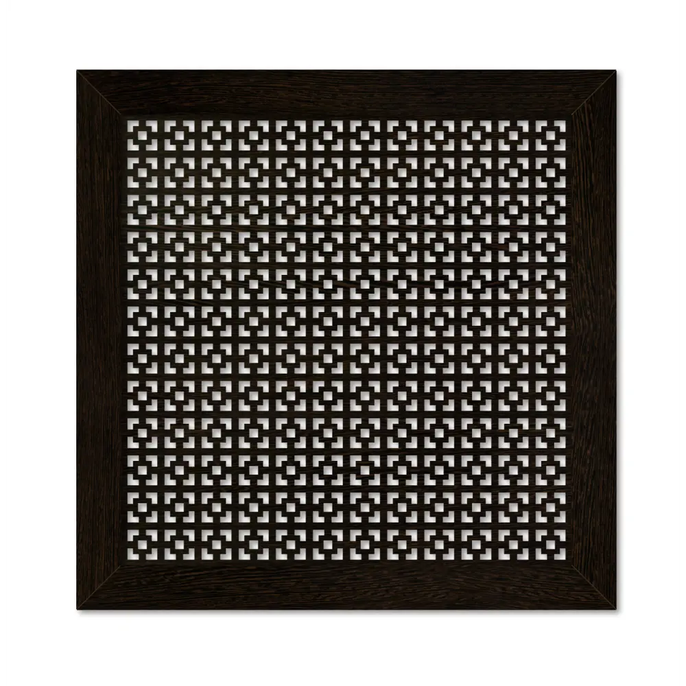 Экран для радиатора Дамаско 60x60 см МДФ цвет венге 89414180 STLM-2109606 Santreyd 