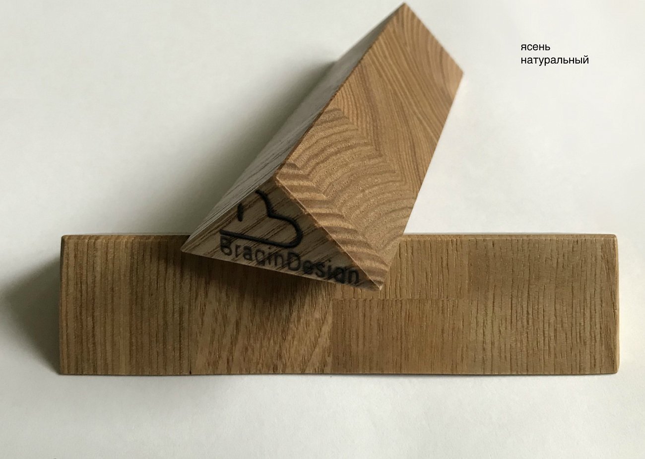 Стеллаж деревянный открытый 174х48 см бежевый EcoComb-1 BRAGIN DESIGN ECOCOMB 00-3862402 Бежевый  - Вид №1