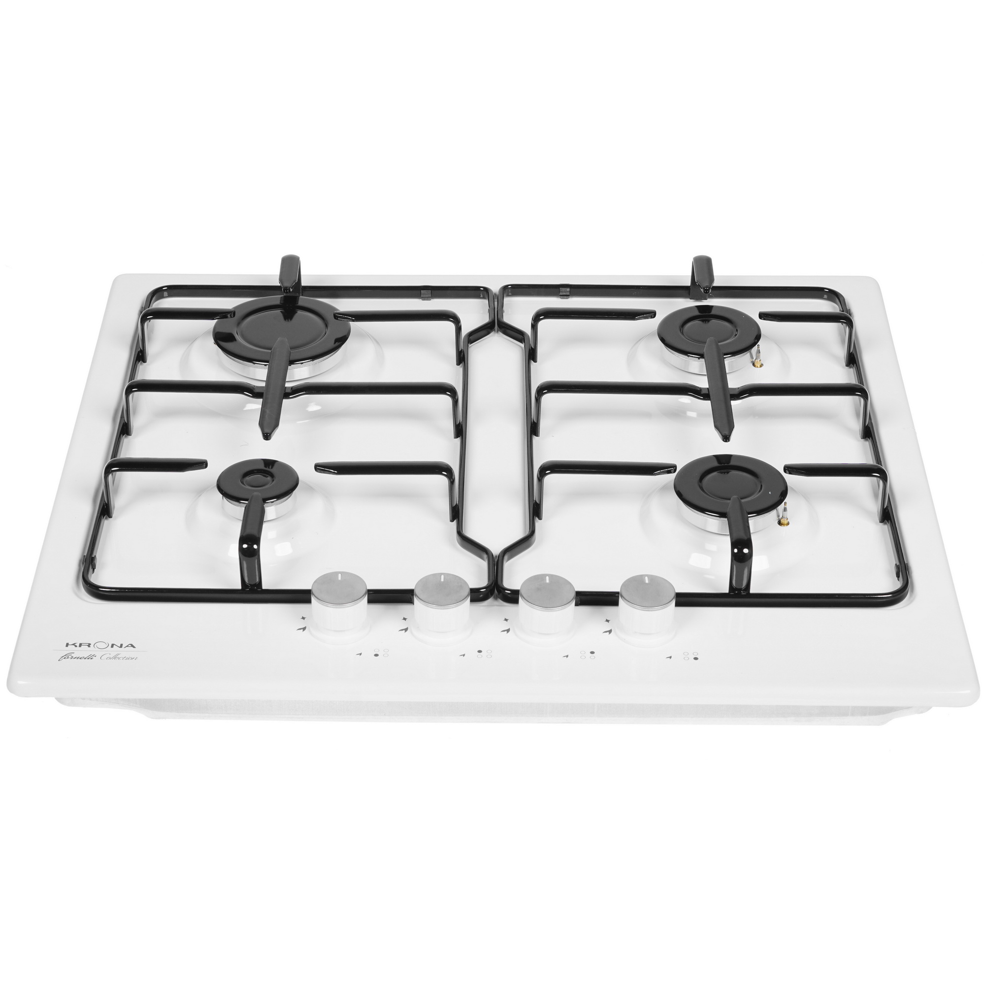 8184297 Газовая варочная поверхность KRONA ORTICA 60 WH KRONA1 STDN-0060141 - Вид №1