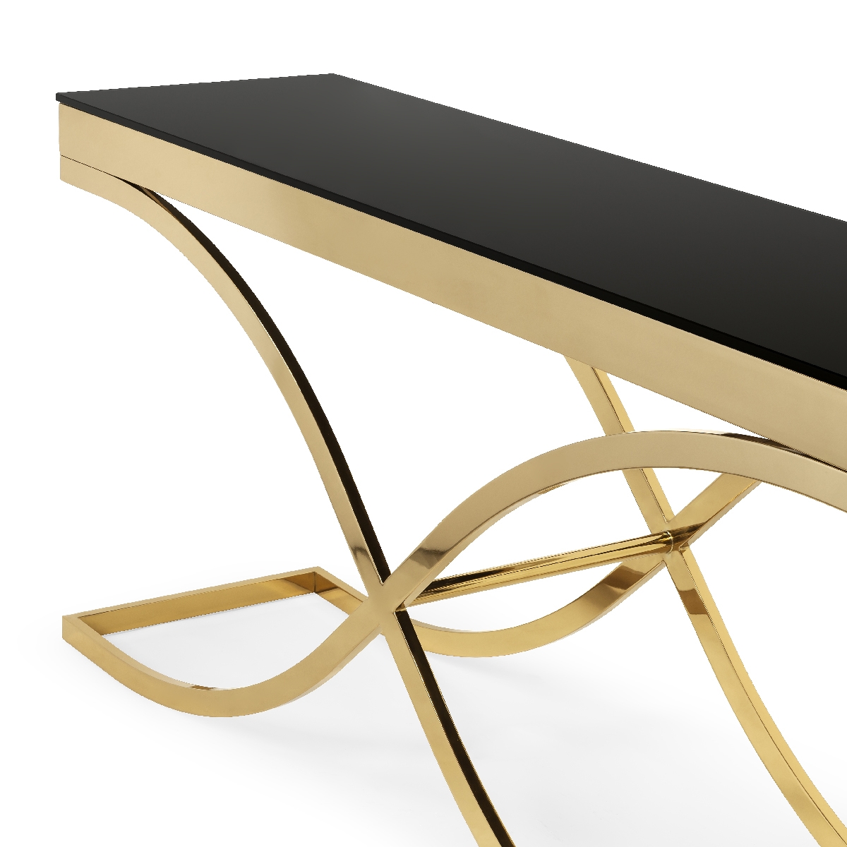 450240-02 ABHIKA КОНСОЛЬ GARDA X H88 180X50 SILVER  - Вид №2