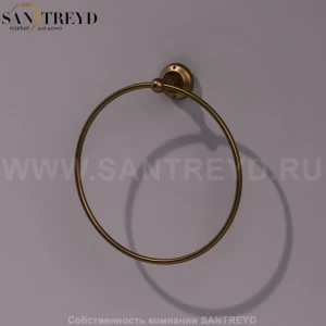 Полотенцедержатель кольцевой SIMAS бронзовая