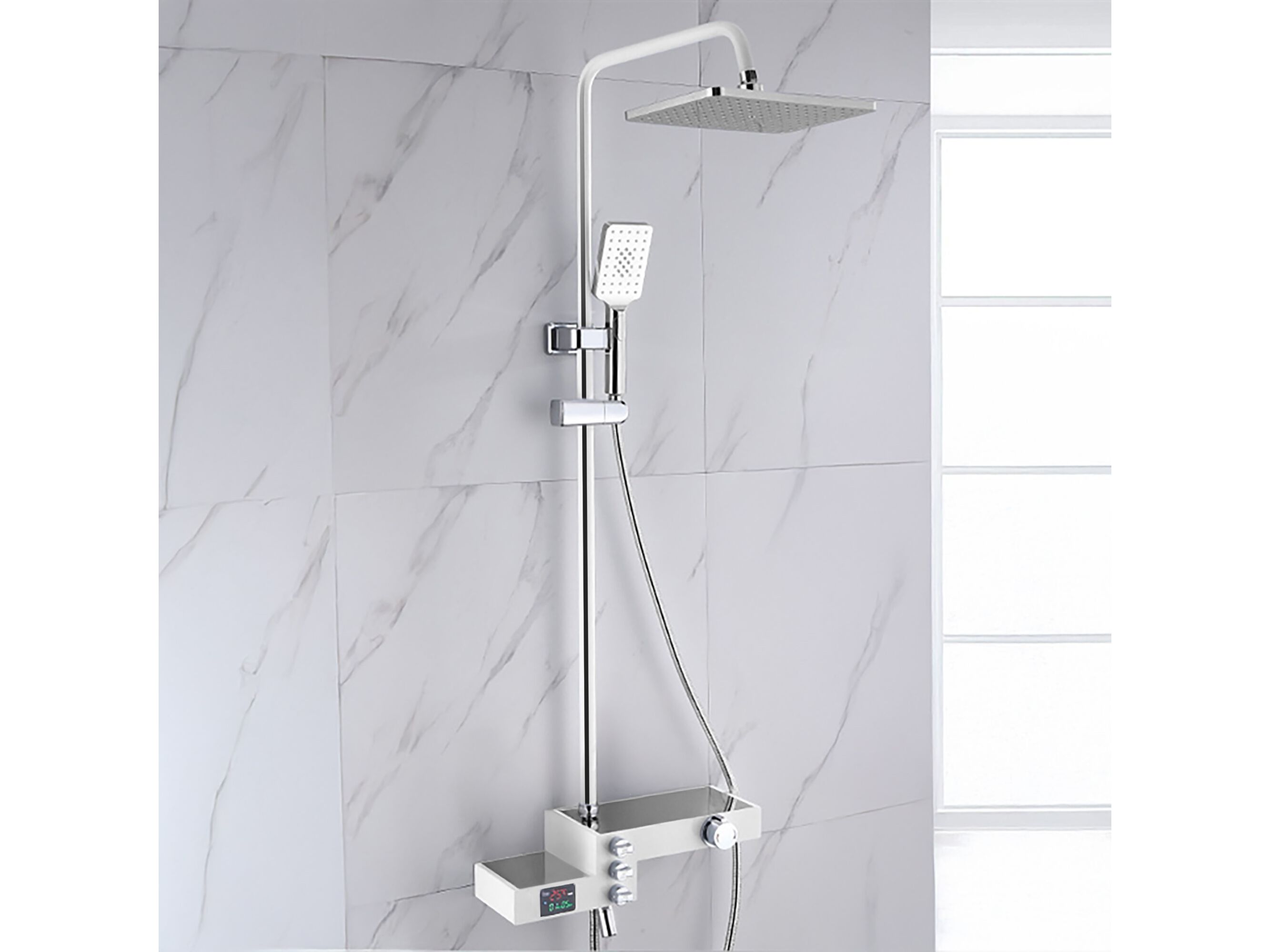 Настенная душевая колонна с ручным душем Fontana Showers ARNEDO ARCH-00028256