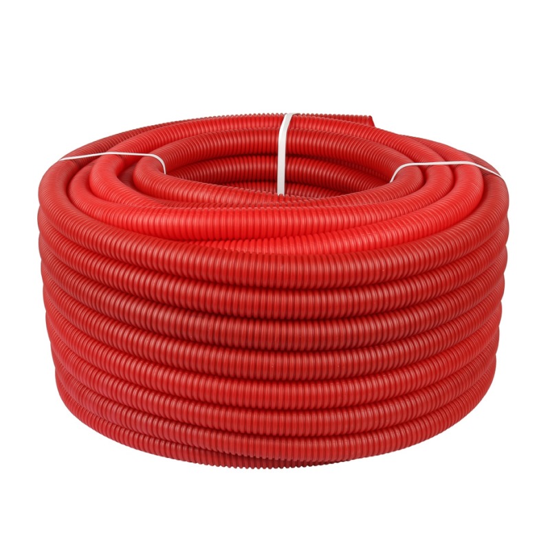 Труба металлопластиковая RIXc HENCO в гофре 16х2мм бухта 100м красная 100R16MR - Вид №2