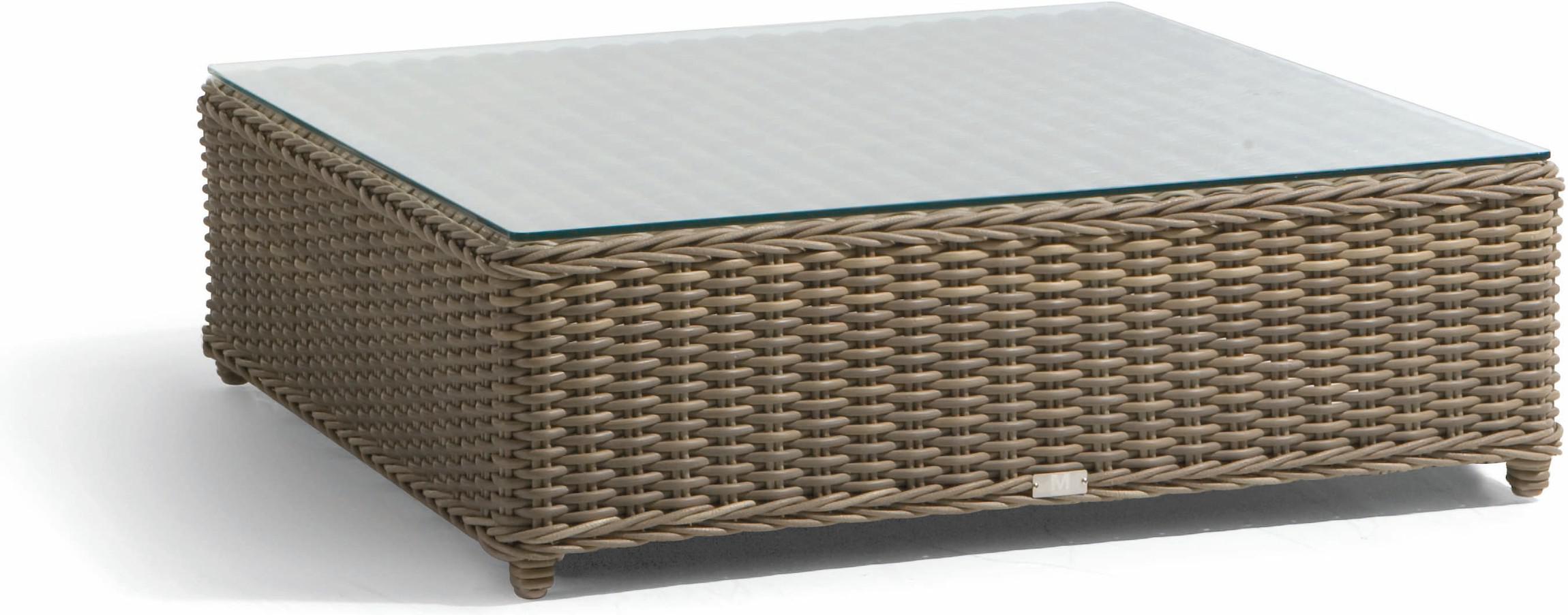 MNST163 Приставные столики старый серый 8мм 101см x 96см Manutti San Diego - Вид №1