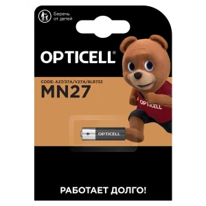 Алкалиновая батарейка OPTICELL Specialty MN27 для электронных устройств 89393249