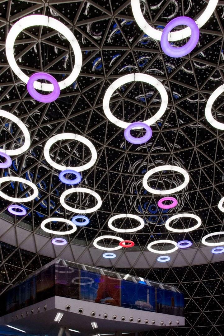 Martinelli Luce Светодиодный подвесной светильник из полиэтилена Circular pol 2057/xs - Вид №5