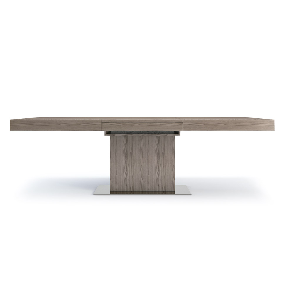 Обеденный стол прямоугольный деревянный серый Atemporal от Angel Cerda ANGEL CERDA BLANCOWHITE 00-3865667 Серый  - Вид №1