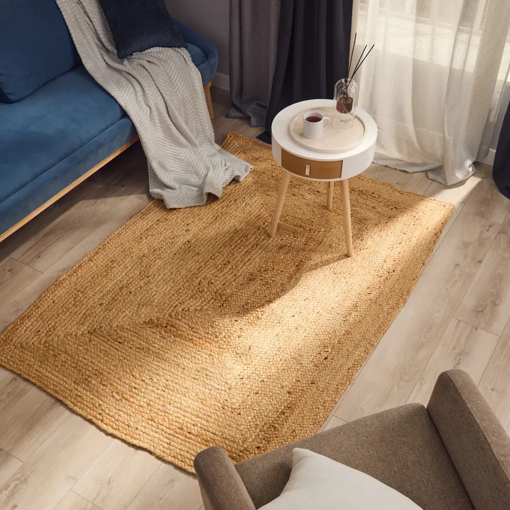 INSPIRE Nils - Джутовый ковер ручной работы в натуральных тонах 81880504 STLM-1065271