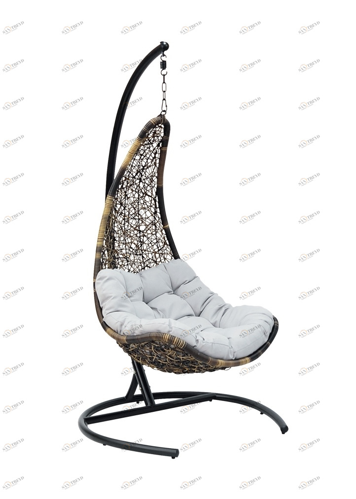 Подвесное кресло Persea ЭКО ДИЗАЙН ПЛЕТЕНАЯ 009500 Белый;коричневый 