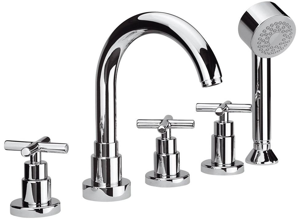 Смеситель Paini Tubos 79CR109 для ванны 