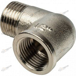 Угольник ВН 1/2" никель STOUT SFT0012000012