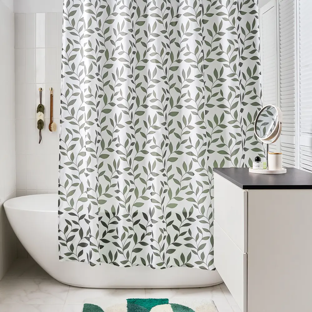 VERRAN Tree - Защитная штора для ванной с люверсами 180x200 см 89355563 STLM-0974774 - Вид №5