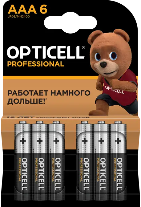 Алкалиновые батарейки Santreyd Opticell Professional AAA 6 шт 89361713