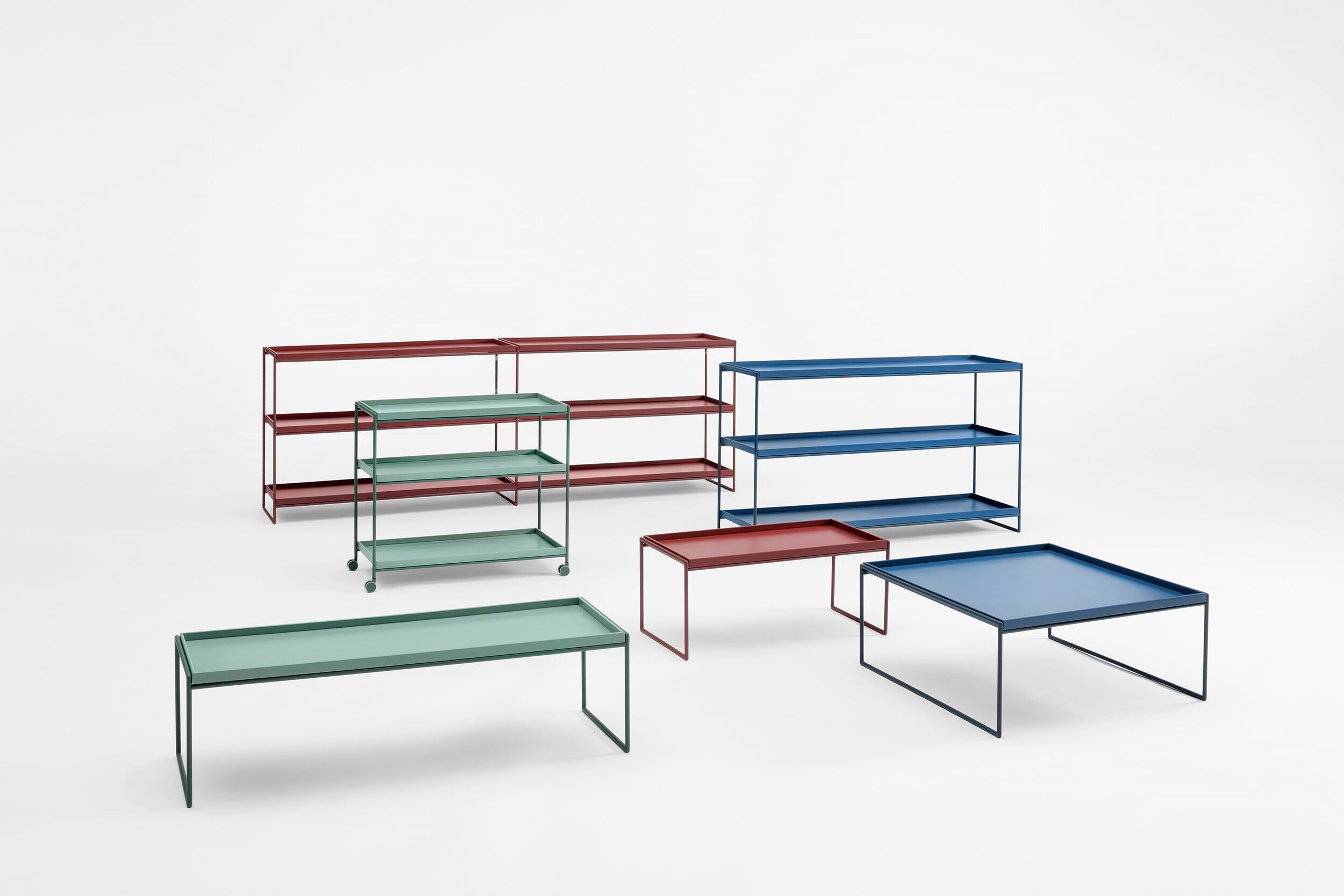 Прямоугольный стол из ПММА и стали Kartell TRAYS ARCH-00041559 - Вид №17