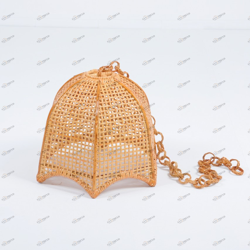 Абажур из ротанга коричневый "Коньяк" 29х37 см 28/04 К VINOTTI  00-3885541 Коричневый 