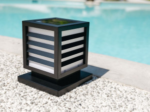 Из нержавеющей стали солнечной энергии открытый торшер