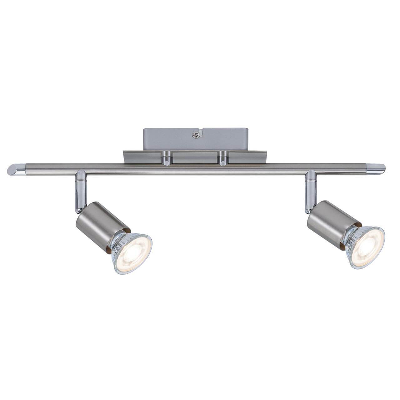 Спот потолочный на 2 лампы серый Georgia 66707 PAULMANN GEORGIA 00-3927214 Серый - Вид №1